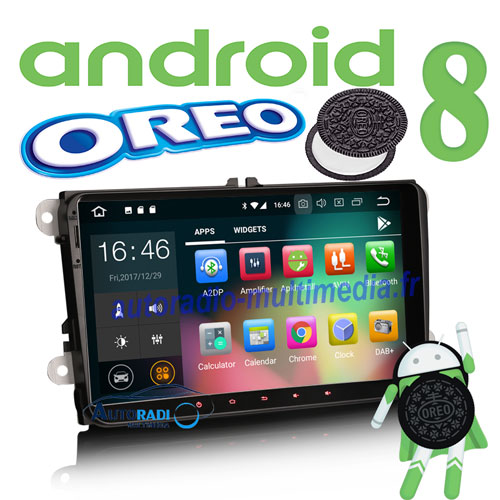 Autoradio Multimedia Gps 8 Core Android 8 0