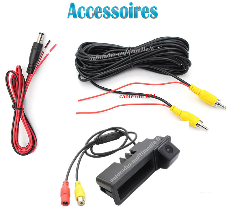 Kit Caméra De Recul Audi A3/S3/RS3 8V – MIB High Line, étanche, 170°, Noir