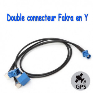 Double connecteur Fakra GPS...