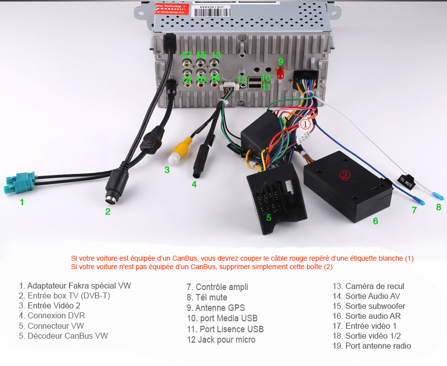 Autoradio Multimdia wiring diagram vw eos 