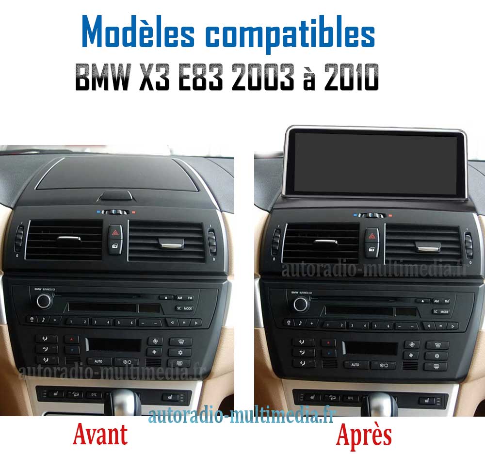 Aux bmw e83
