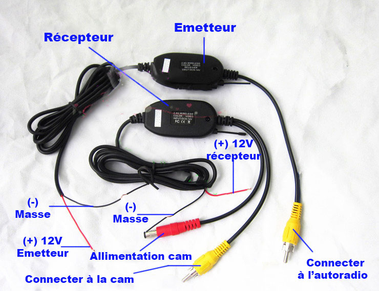 30DB Amplificateur Booster Signal Auto Antenne Emetteur ...